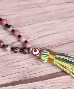 Collar Mala con pompón | OkO-OkO