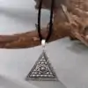 Bijou Homme <br> Collier Amulette Homme. | OkO-OKO™ Collier pour hommes oeil d'horus argenté | OkO OkO
