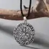 Bijou Homme <br> Collier Amulette Homme. | OkO-OKO™ Collier pour hommes nordique argenté | OkO OkO