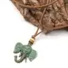 collar con colgante de elefante | oko oko
