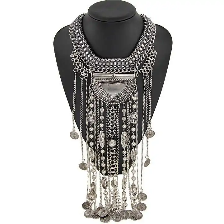 Bijou Etnique et Boho <br> Collier indien. | OkO-OKO™ Collier indien ethnique pendant | oko oko