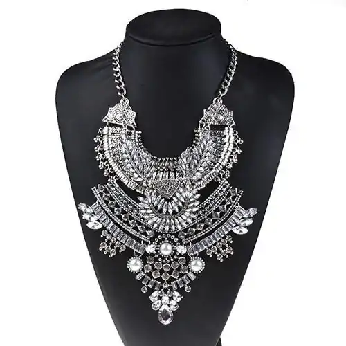 Bijou Etnique et Boho <br> Collier indien. | OkO-OKO™ Collier indien ethnique taille moyenne | oko oko
