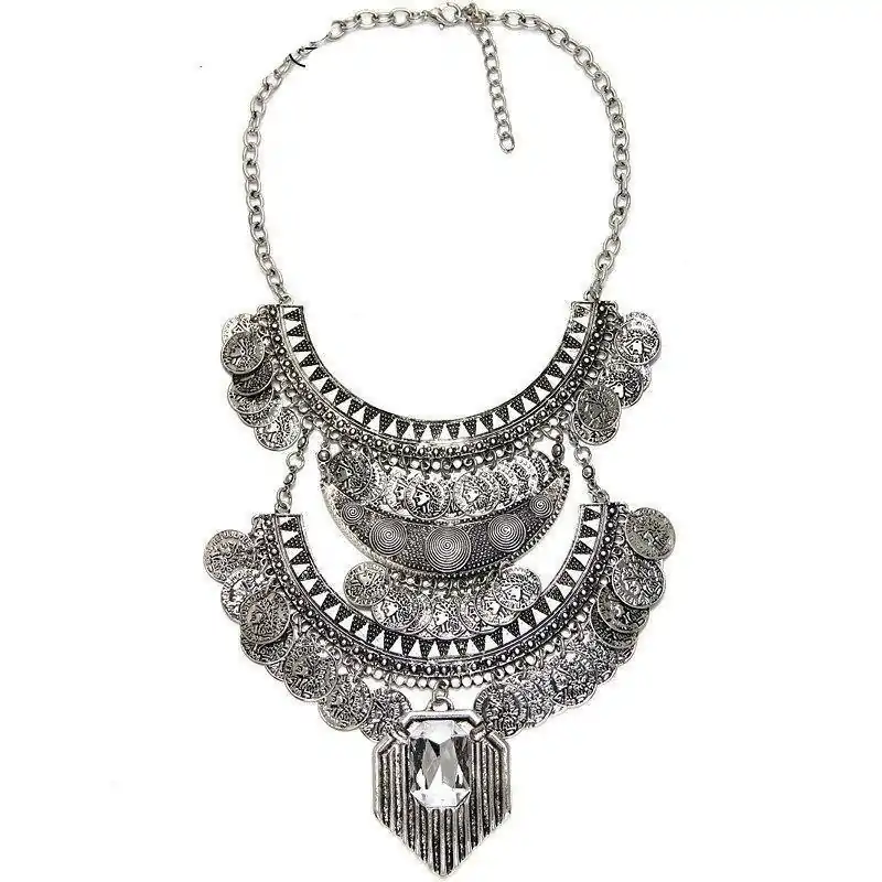 Bijou Etnique et Boho <br> Collier indien. | OkO-OKO™ Collier indien pas cher syr fond blanc | oko oko
