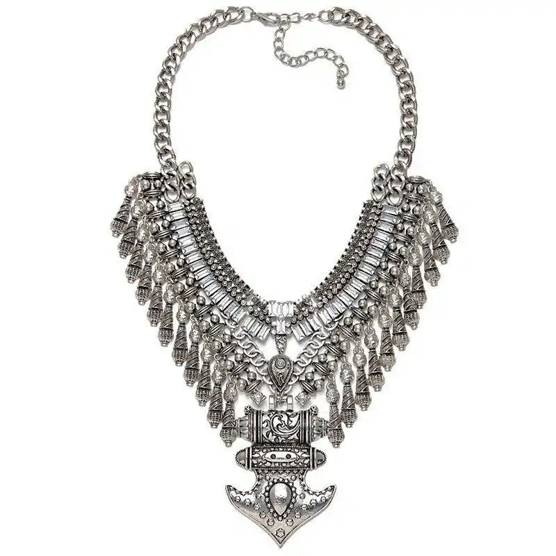 Bijou Etnique et Boho <br> Collier indien. | OkO-OKO™ Collier ras du coup boho indien | oko oko