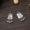 Bijou Spirituel <br> Boucles d'oreilles argent femme. | OkO-OKO™ Boucles d'oreilles argent 925 | OkO-OkO