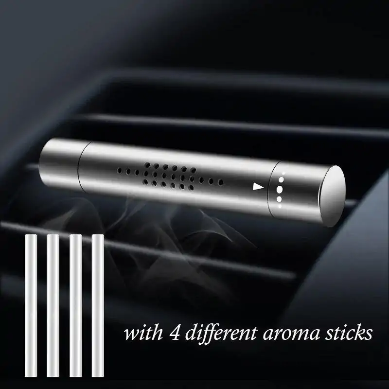 Difusor de aceites esenciales <br>Coche. | OkO-OKO™ Difusor de aromaterapia plata para el coche | OkO-OkO