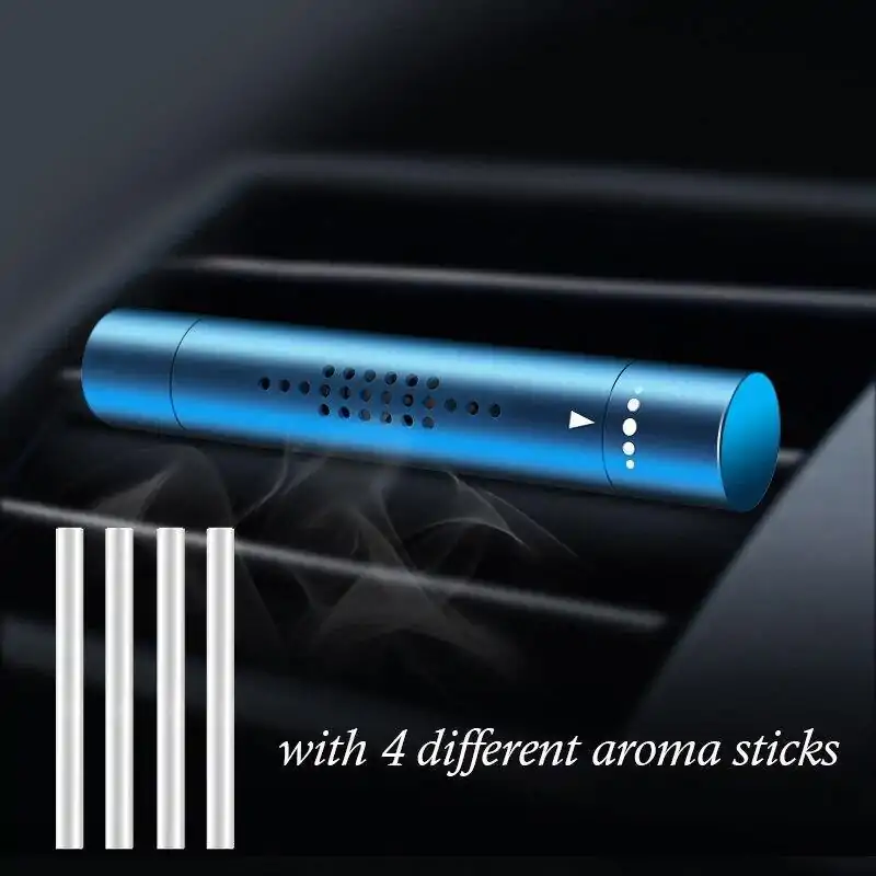 Difusor de aceites esenciales <br>Coche. | OkO-OKO™ Difusor de aromaterapia azul para el coche | OkO-OkO