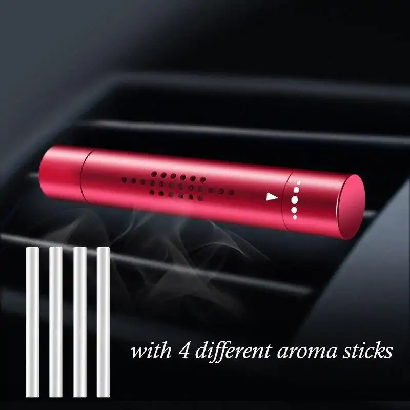 Difusor de aceites esenciales <br>Coche. | OkO-OKO™ Difusor de aromaterapia rojo para el coche | OkO-OkO