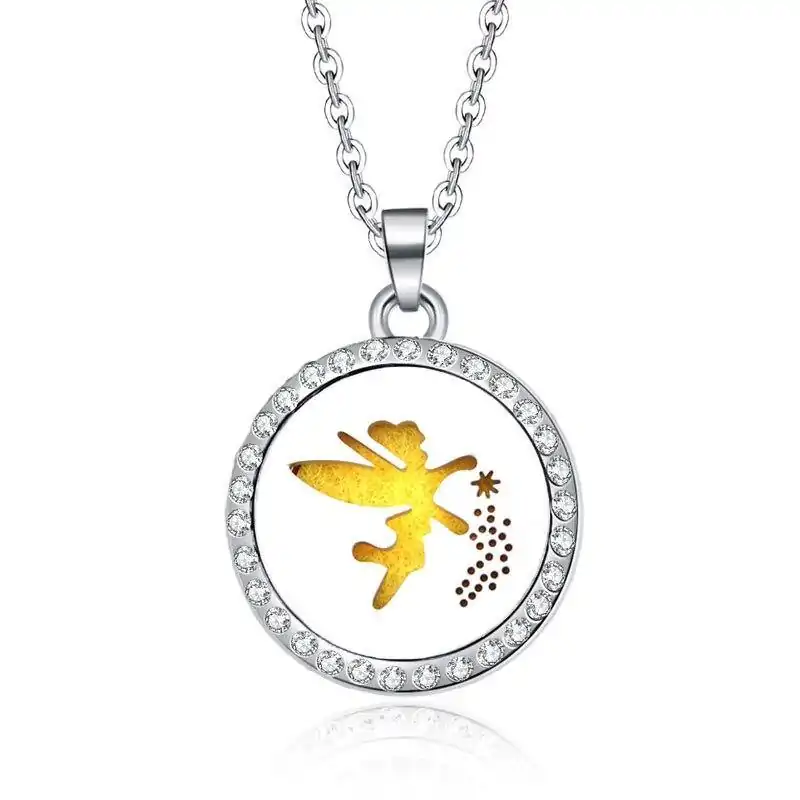 Bijou Diffuseur Huiles Essentielles <br> Pendentif. | OkO-OKO™ Pendentif diffuseur huile essentielle Fée | oko oko