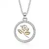 Bijou Diffuseur Huiles Essentielles <br> Pendentif. | OkO-OKO™ Pendentif diffuseur huile essentielle rose | oko oko