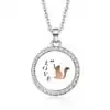 Bijou Diffuseur Huiles Essentielles <br> Pendentif. | OkO-OKO™ Pendentif diffuseur huile essentielle chat | oko oko