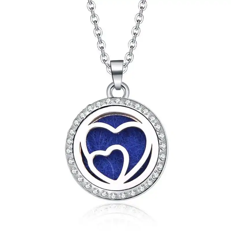 Bijou Diffuseur Huiles Essentielles <br> Pendentif. | OkO-OKO™ Pendentif diffuseur huile essentielle love coeur | oko oko