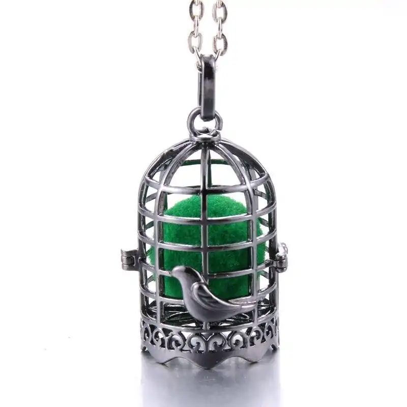Bijou Diffuseur Huiles Essentielles <br> Avec Boule diffuseuse (26 Variantes). | OkO-OKO™ Bijou Diffuseur Huile Essentielle Cage à oiseau | oko-oko