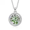 Bijou Diffuseur Huiles Essentielles <br> Pendentif. | OkO-OKO™ Pendentif diffuseur huile essentielle arbre de vie avec strass | oko oko