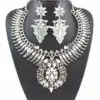 Bijou Etnique et Boho <br> Parure Bijoux Bollywood. | OkO-OKO™ Parure Bijou Bollywood sur présentoir | oko oko