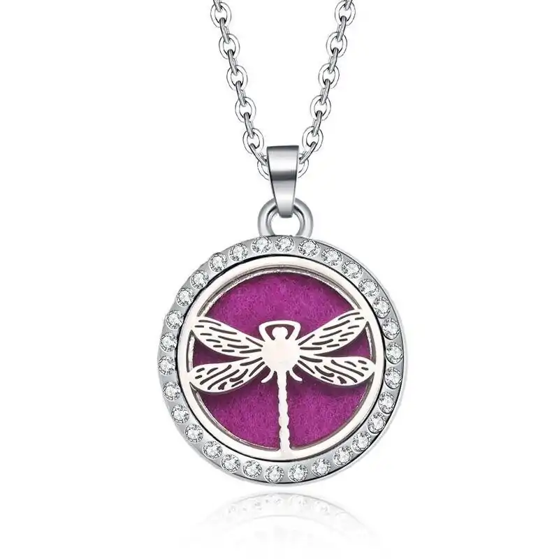 Bijou Diffuseur Huiles Essentielles <br> Pendentif. | OkO-OKO™ Pendentif diffuseur huile essentielle libellule | oko oko