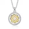 Bijou Diffuseur Huiles Essentielles <br> Pendentif. | OkO-OKO™ Pendentif diffuseur huile essentielle fleur de lotus | OkO-OkO