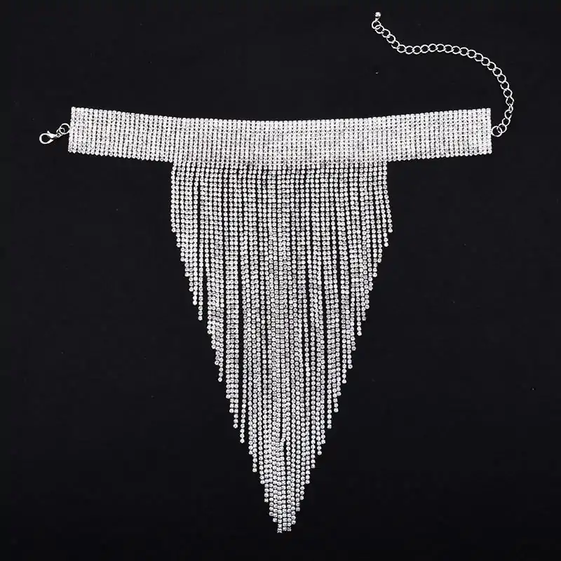 Bijou Etnique et Boho <br> Ras de cou. | OkO-OKO™ Ras de cou strass réglable | oko oko