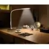 Lampe de Bureau <br>LED | OkO-OKO™ Lampe de bureau blanche avec pince sur bureau | oko oko