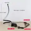 Lampe de Bureau <br>LED à intensité variable. | OkO-OKO™ Lampe LED design Zéphir - intensité réglable dimentions | OkO-OkO