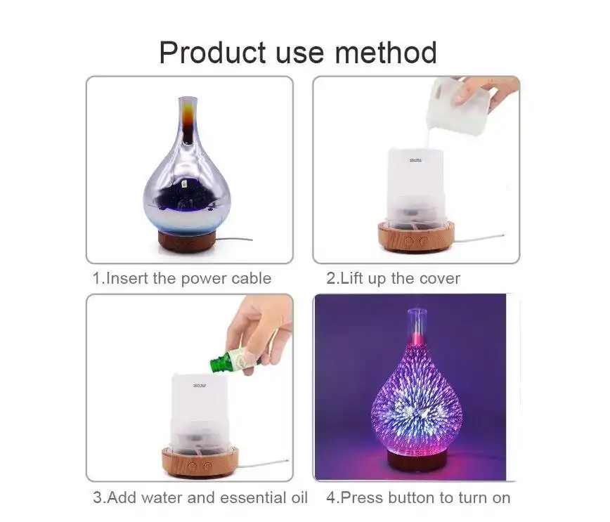 Ätherischer Öl-Diffusor Sternenstaub. | OkO-OKO™ Diffusor ätherische Öle wie man seinen Diffusor befüllt | oko oko