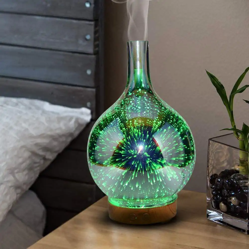 Ätherischer Öl-Diffusor Sternenstaub. | OkO-OKO™ Diffusor für ätherische Öle grün Sternenstaub | OkO-OkO