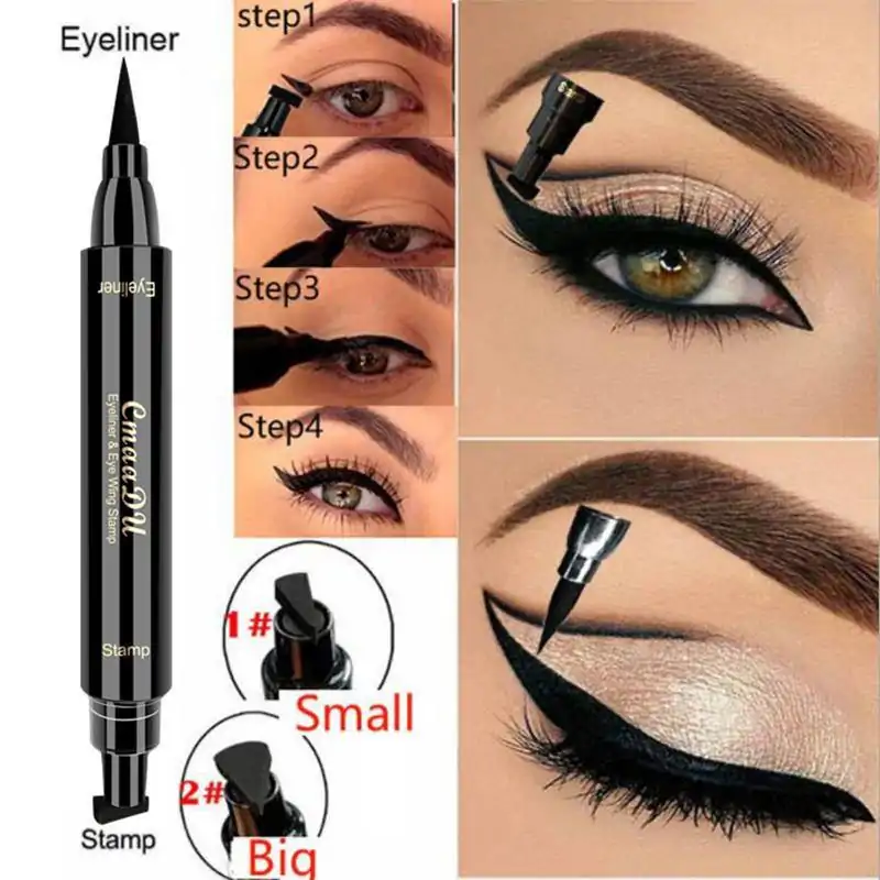 Beauté et Accessoire <br> eye liner yeux de chat. | OkO-OKO™ Eyesliner avec tampon "yeux de chats" Super Waterproof 2-en-1 | OkO-OkO