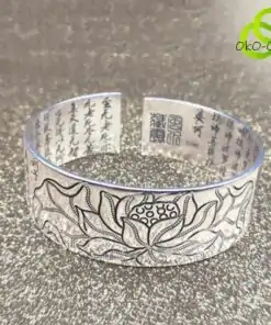 Pulsera Sutra del Loto en Plata 925 con baño de oro | OkO OkO