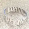 Bracelet Lotus Sutra Buddhist engraving | OkO