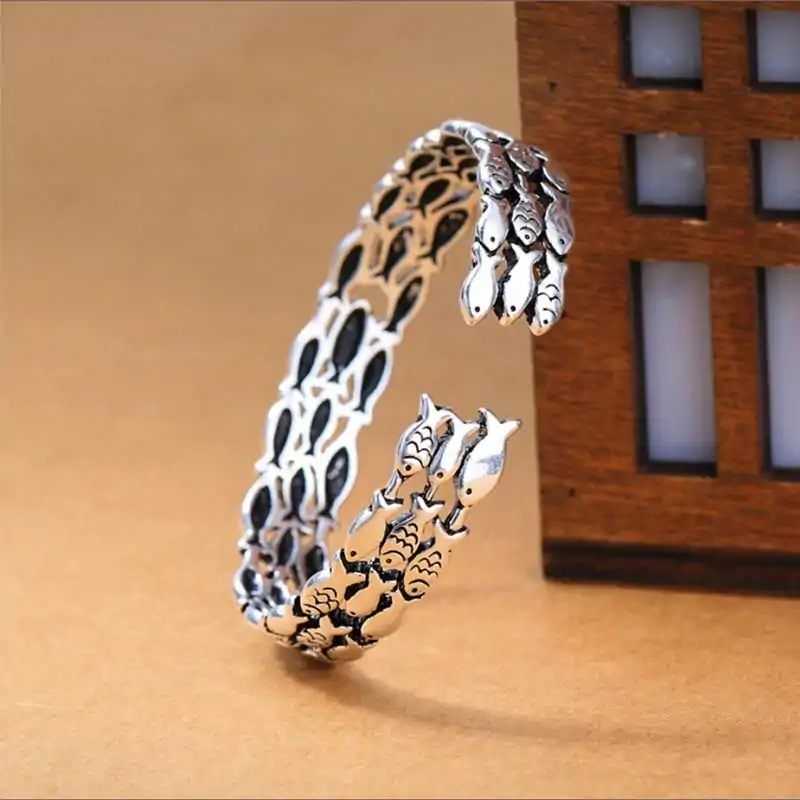Bijou Spirituel <br> Bracelet Poisson. | OkO-OKO™ Bracelet Poisson en argent 925 | OkO-OkO™