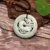 Bijou Spirituel <br> Collier Dragon (Jade). | OkO-OKO™ Pendendif Dragon avec collier | OkO-OkO