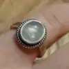 Anillo de plata antigua con piedra de luna | OkO-OkO™