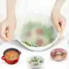 Film de silicona reutilizable para alimentos (set de 4) | OkO-OkO