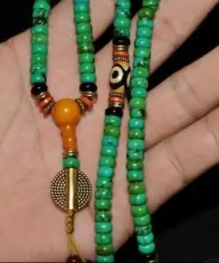 Mala Tibetan Türkis Halskette | OkO-OkO