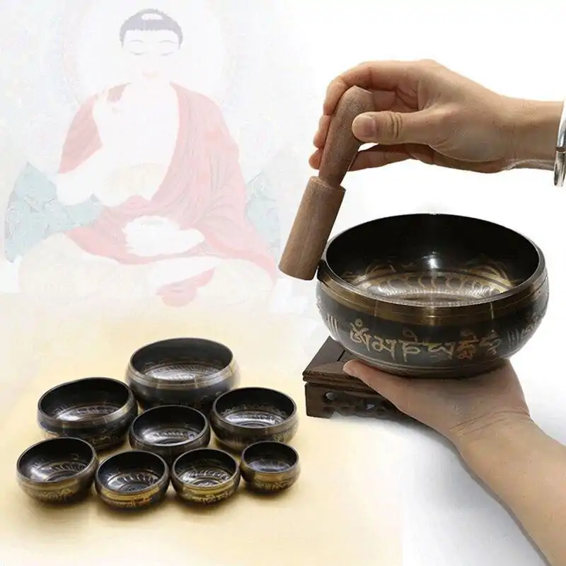 Bouddhisme <br> Bol Tibetain. | OkO-OKO™ Bol Tibetain Avec inscription tibétaines | oko oko