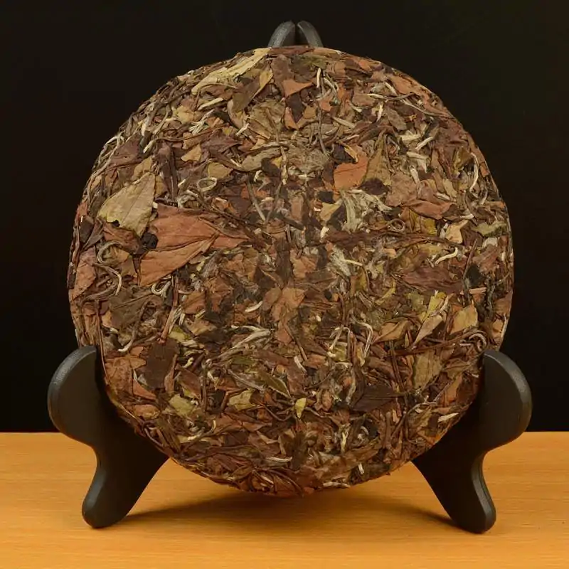 Thé et Infusion <br> Thé Blanc Compressée en Galette | OkO-OKO™ Thé blanc sauvage Shoumei Fuding du Fujian oko oko
