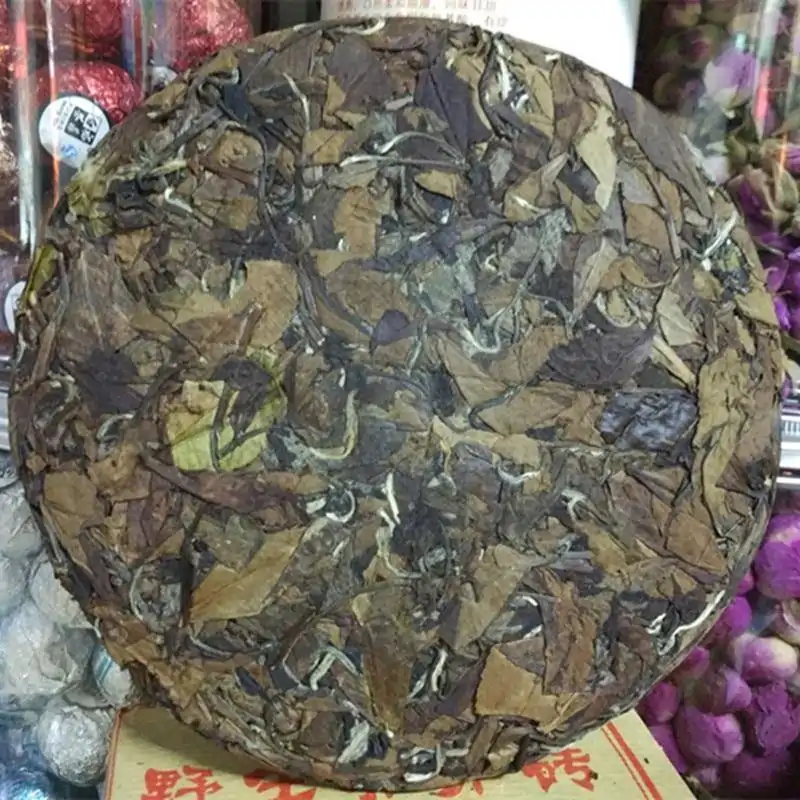 Thé et Infusion <br> Thé Blanc Compressée en Galette | OkO-OKO™ Thé blanc sauvage Shoumei Fuding du Fujian