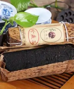 Chinesischer Tee HuNan Anhua Schwarz Spezial - Bambusverpackung 200g oko oko