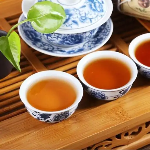 Tea and Infusion Chinese Black Tea. | OkO-OKO™ Chinese Tea HuNan Anhua Black Special - Bamboo Package 200g oko oko