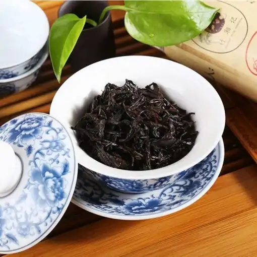 Tea and Infusion Chinese Black Tea. | OkO-OKO™ Chinese Tea HuNan Anhua Black Special - Bamboo Package 200g