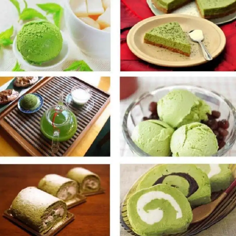 Thé et Infusion <br> Thé Vert Matcha Bio. | OkO-OKO™ Thé vert Matcha en dessert et infusion | OkO-OkO
