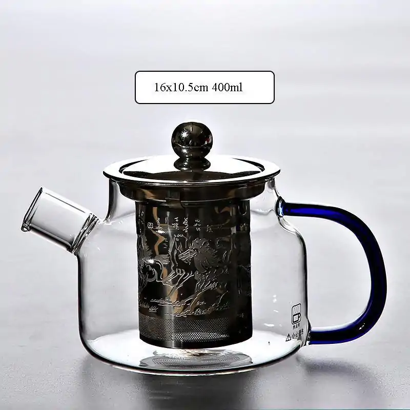 Théières en Verre <br> Avec filtre et Dragon | OkO-OKO™ Théière en verre dragon | oko oko