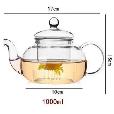 Théières en Verre <br> Transparente. | OkO-OKO™ Théière Transparente variante 1 L | OkO-OkO