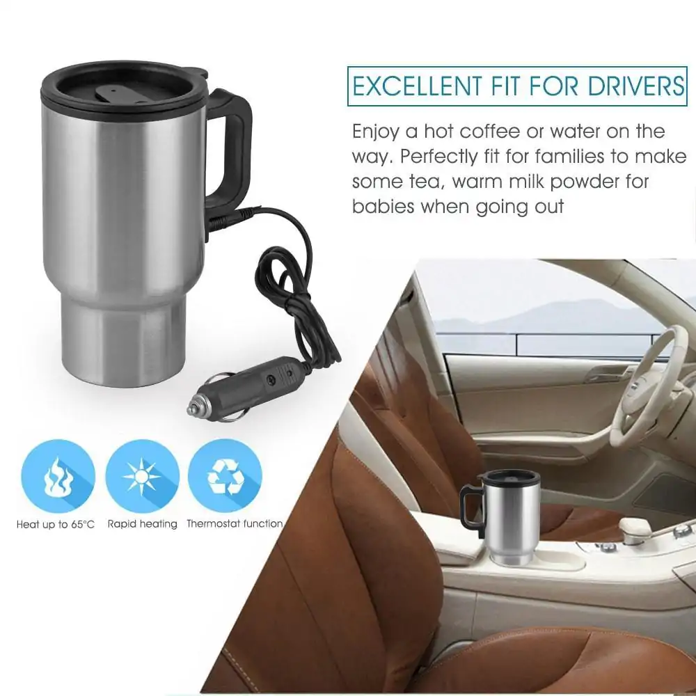 Thermos <br> Mug chauffant allume cigare. | OkO-OKO™ Mug chauffant allume cigare 12v | oko oko