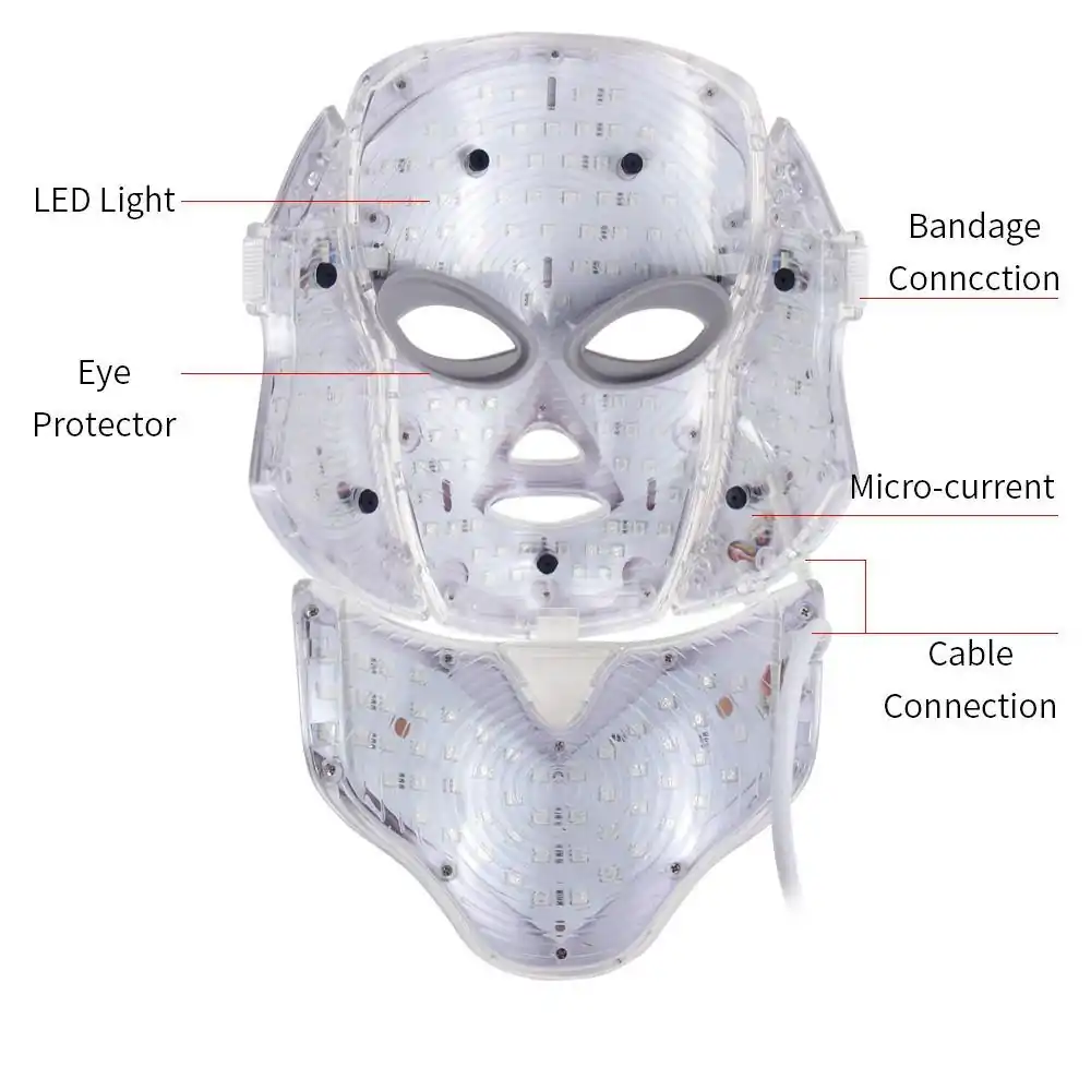 Luminothérapie <br>Masque luminothérapie. | OkO-OKO™ Masque luminothérapie vue intérieur | OkO-OkO