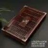 Plateau marron pour le thé Chinois