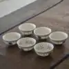 Service à Thé <br>Bol en Porcelaine de Chine (5 Designs) | OkO-OKO™ Bol en Porcelaine de Chine ancienne | oko-oko
