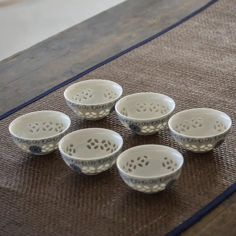 Service à Thé <br>Bol en Porcelaine de Chine (5 Designs) | OkO-OKO™ Bol en Porcelaine de Chine ancienne | oko-oko