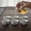 Service à Thé <br>Bol en Porcelaine de Chine (5 Designs) | OkO-OKO™ Bol en Porcelaine de Chine sur une belle table | oko-oko