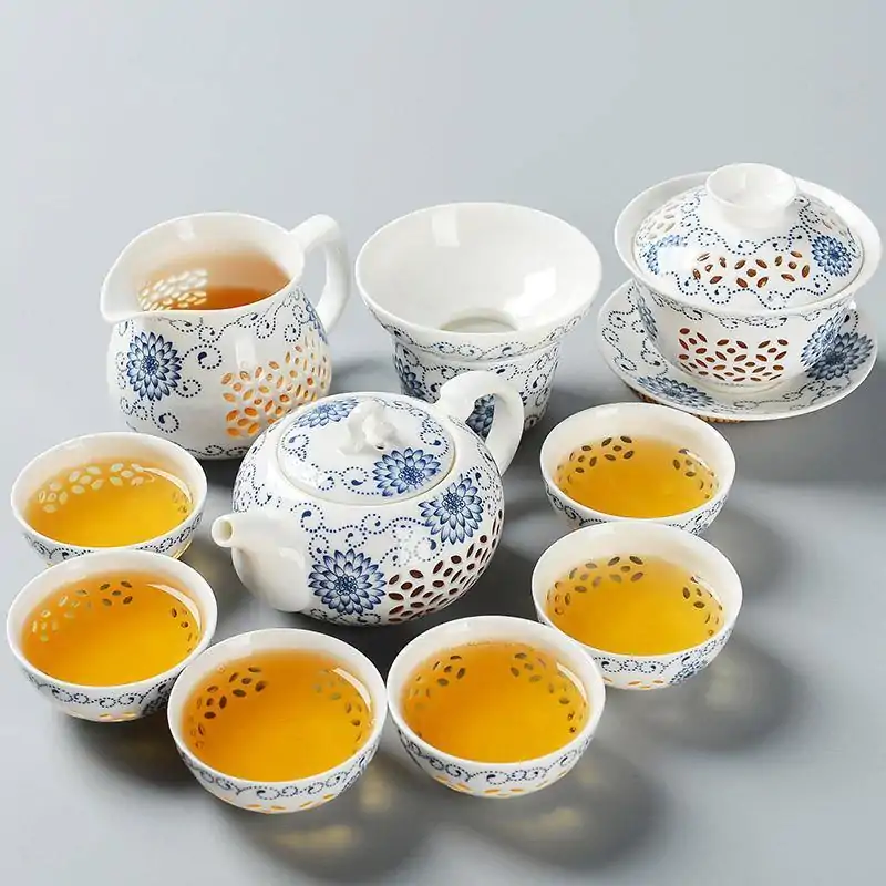 Teeservice Chinesisches Porzellan (25 Varianten) | OkO-OKO™ Teeservice Porzellan aus China Set I | oko-oko
